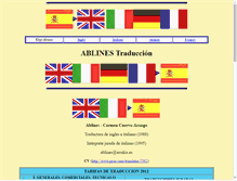Tablet Screenshot of ablines.com